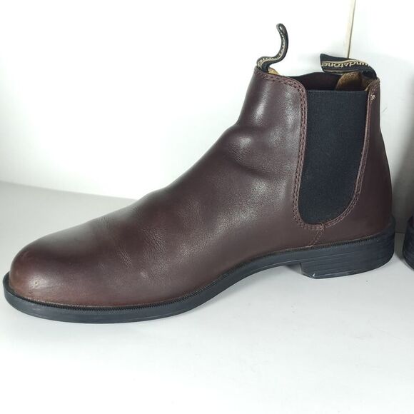 Blundstone Men\'s 1900 AU8,5 US9,5 Chestnut Brown Leather Ankle Chelsea Boots
